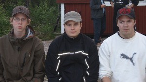 Anton, Robin och Thom